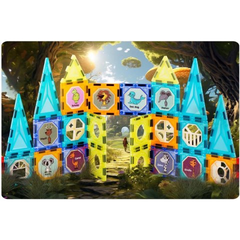 Klocki magnetyczne Wieża RK-768 Ricokids Klocki magnetyczne Wieża RK-768 Ricokids