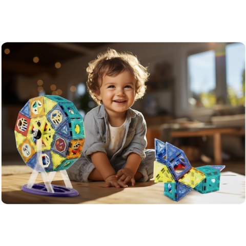 Klocki magnetyczne z karuzela RK-769 Ricokids Klocki magnetyczne z karuzela RK-769 Ricokids