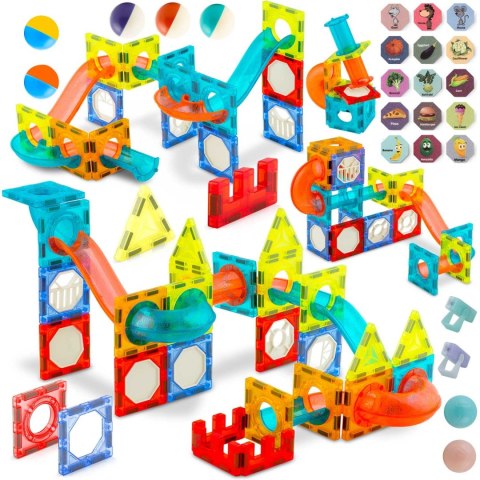 Klocki magnetyczne z podświetleniem RK-763 Ricokids Klocki magnetyczne z podświetleniem RK-763 Ricokids