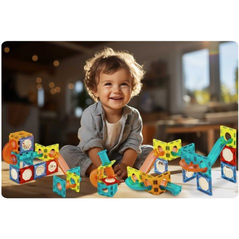 Klocki magnetyczne z podświetleniem RK-763 Ricokids Klocki magnetyczne z podświetleniem RK-763 Ricokids
