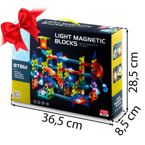 Klocki magnetyczne z podświetleniem RK-763 Ricokids Klocki magnetyczne z podświetleniem RK-763 Ricokids