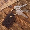 ZESTAW PREZENTOWY PORTFEL DAMSKI SKÓRZANY VINTAGE I BRELOK DO KLUCZY BRĄZOWY PAOLO PERUZZI ZUP-104-BR