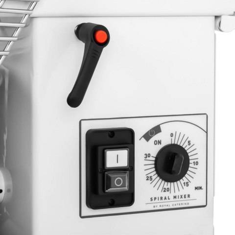Miesiarka spiralna mikser spiralny do ciasta z wyjmowaną dzieżą 22 l 56 kg/h 750 W ITALY Miesiarka spiralna mikser spiralny do ciasta z wyjmowaną dzieżą 22 l 56 kg/h 750 W ITALY