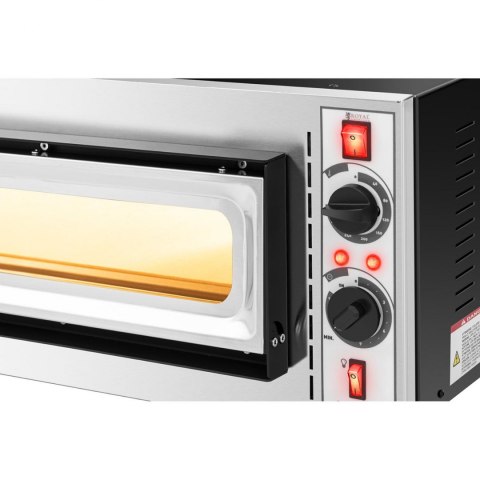 Piec do pizzy jednokomorowy z szybą 1 pizza śr. 32 cm 230 V 1600 W ITALY Piec do pizzy jednokomorowy z szybą 1 pizza śr. 32 cm 230 V 1600 W ITALY