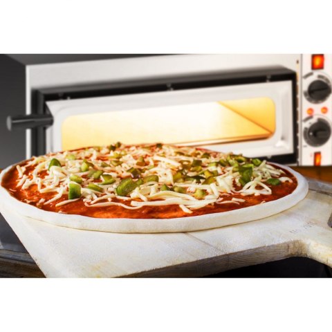 Piec do pizzy jednokomorowy z szybą 1 pizza śr. 32 cm 230 V 1600 W ITALY Piec do pizzy jednokomorowy z szybą 1 pizza śr. 32 cm 230 V 1600 W ITALY