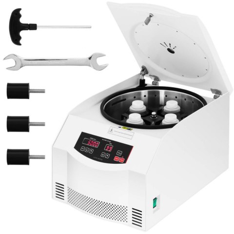 Profesjonalna wirówka laboratoryjna do osocza 5000 obr./min do 4 probówek 250 ml Profesjonalna wirówka laboratoryjna do osocza 5000 obr./min do 4 probówek 250 ml