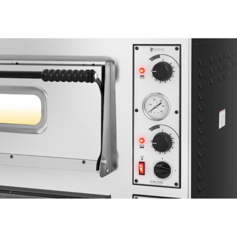 Profesjonalny piec do pizzy elektryczny dwukomorowy 8 pizz śr. 32 cm 400 V 9400 W ITALY Profesjonalny piec do pizzy elektryczny dwukomorowy 8 pizz śr. 32 cm 400 V 9400 W ITALY