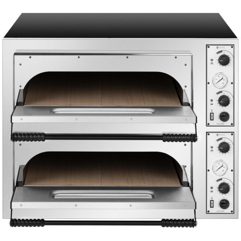 Profesjonalny piec do pizzy elektryczny dwukomorowy 8 pizz śr. 32 cm 400 V 9400 W ITALY Profesjonalny piec do pizzy elektryczny dwukomorowy 8 pizz śr. 32 cm 400 V 9400 W ITALY