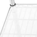 Regał warsztatowy chromowany druciany 4 półki + 4 maty do 1 t 1000 kg 90x45x180 cm