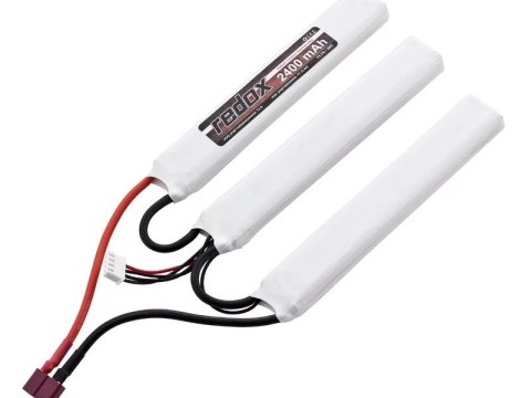 Pakiet Redox ASG 2400 mAh 11,1V 30C (rozdzielony) (1+1+1) LiPo Pakiet Redox ASG 2400 mAh 11,1V 30C (rozdzielony) (1+1+1) LiPo