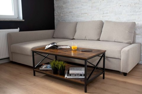 Stolik kawowy ława loft do salonu Herning Stolik kawowy ława loft do salonu Herning