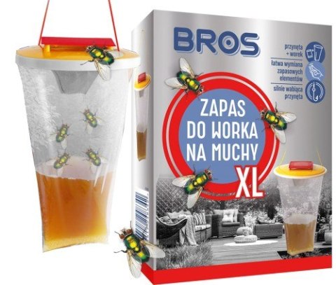 BROS - zapas do worka na muchy XL - 1 szt. BROS - zapas do worka na muchy XL - 1 szt.