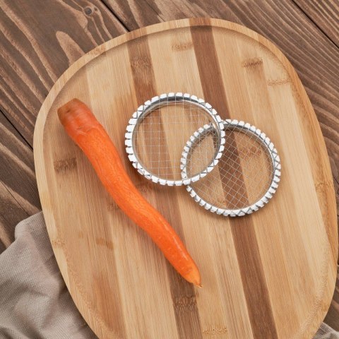 Krajarka do warzyw, jajek metalowa z grubymi oczkami 9,5 cm Frolee KZ-10-KG Krajarka do warzyw, jajek metalowa z grubymi oczkami 9,5 cm Frolee KZ-10-KG