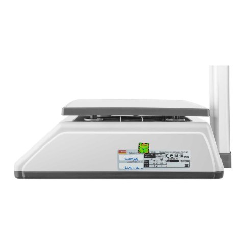Waga sklepowa cenowa zalegalizowana EGE-LED TEM RS232 30kg / 10g Waga sklepowa cenowa zalegalizowana EGE-LED TEM RS232 30kg / 10g
