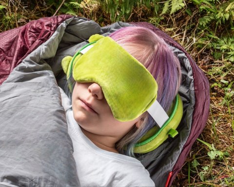 Poduszka podróżna z maską na oczy OKO Poduszka podróżna z maską na oczy OKO