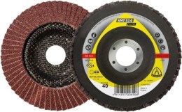 ŚCIERNICA TALERZOWA LISTKOWA 125mm gr.120 SMT 314 KLINGSPOR ( Op .- 10 szt.)