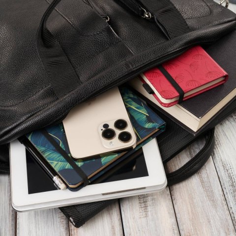 Torba męska skórzana na ramię na laptopa do pracy czarna Paolo Peruzzi E-26-BL Torba męska skórzana na ramię na laptopa do pracy czarna Paolo Peruzzi E-26-BL