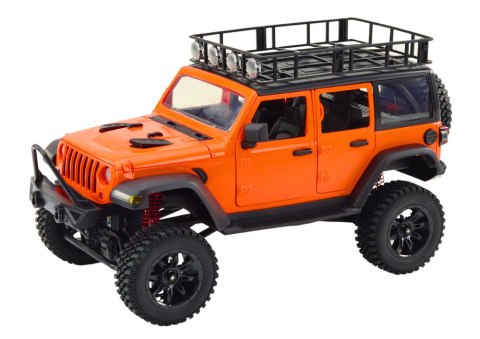 Auto Terenowe Zdalnie Sterowane RC 2.4G Napęd 4x4 Pomarańczowy Auto Terenowe Zdalnie Sterowane RC 2.4G Napęd 4x4 Pomarańczowy