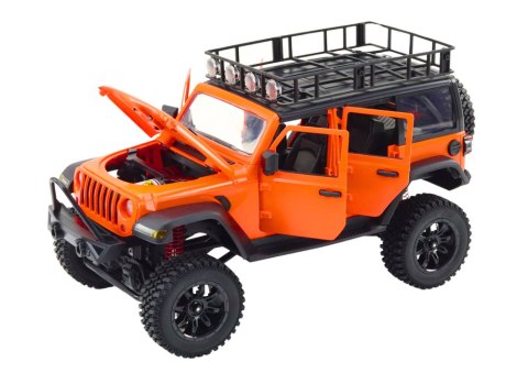 Auto Terenowe Zdalnie Sterowane RC 2.4G Napęd 4x4 Pomarańczowy Auto Terenowe Zdalnie Sterowane RC 2.4G Napęd 4x4 Pomarańczowy