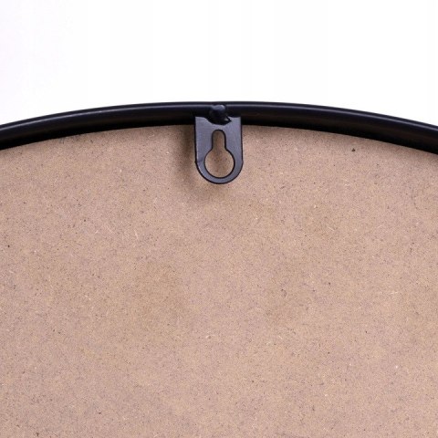 Lustro nowoczesne Sander 60 cm czarne Lustro nowoczesne Sander 60 cm czarne