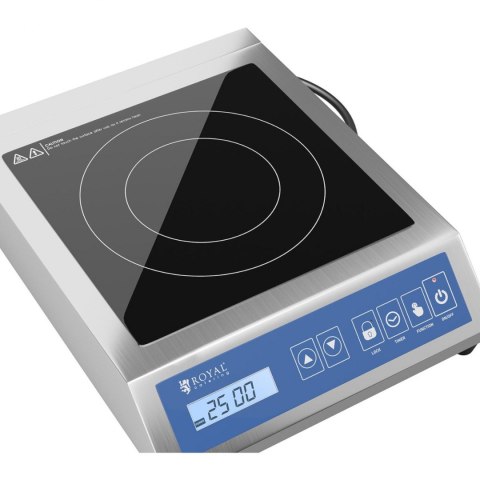 Kuchenka płyta indukcyjna przenośna 1 pole grzewcze śr. 28 cm LCD 3500 W Kuchenka płyta indukcyjna przenośna 1 pole grzewcze śr. 28 cm LCD 3500 W