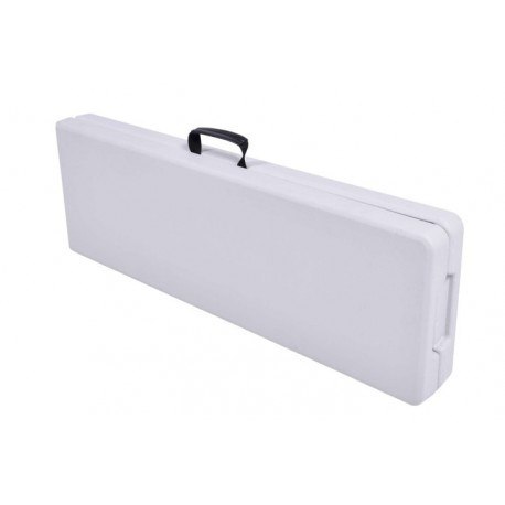 Ławka cateringowa składana 180 cm biała Ławka cateringowa składana 180 cm biała