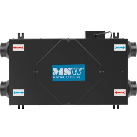 Powietrzny wymiennik ciepła rekuperator 70 m2 210 m3/h Powietrzny wymiennik ciepła rekuperator 70 m2 210 m3/h