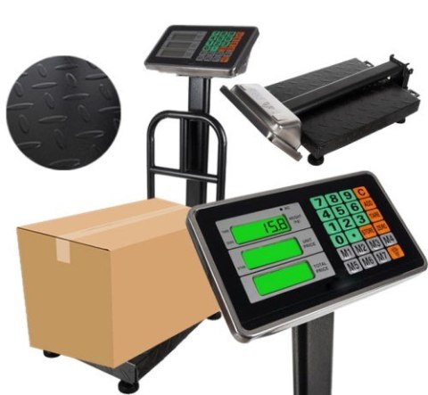 Waga Magazynowa Czarna do 150kg Waga Magazynowa Czarna do 150kg