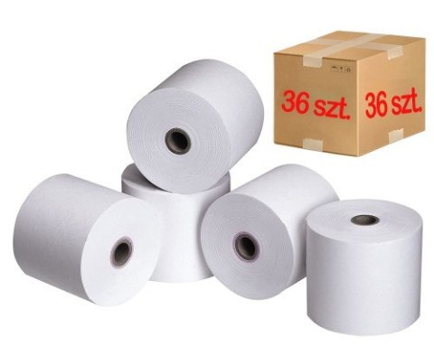 Rolka Termiczna PAPIRUS II 80mm x 80m - 48gr - BPA FREE (38086C) - 36 szt. Rolka Termiczna PAPIRUS II 80mm x 80m - 48gr - BPA FREE (38086C) - 36 szt.
