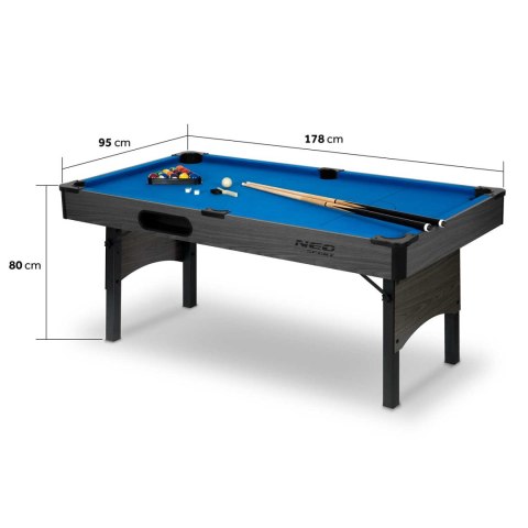 Stół bilardowy z akcesoriami Neo-Sport NS-809 Stół bilardowy z akcesoriami Neo-Sport NS-809