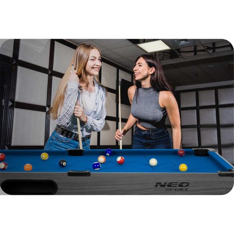 Stół bilardowy z akcesoriami Neo-Sport NS-809 Stół bilardowy z akcesoriami Neo-Sport NS-809