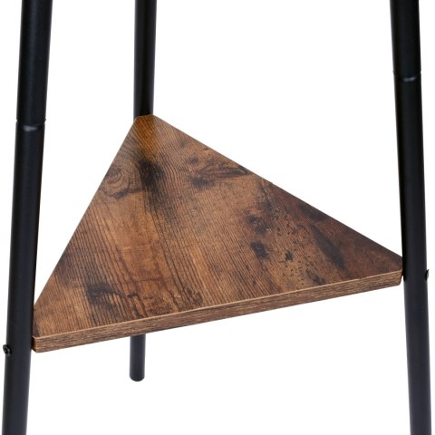 Wieszak loftowy stojący ALDO RUSTIC czarny Wieszak loftowy stojący ALDO RUSTIC czarny