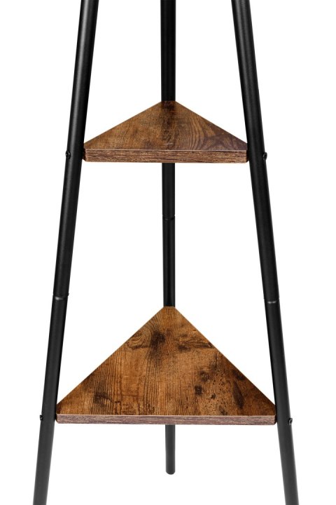 Wieszak loftowy stojący ALDO RUSTIC czarny Wieszak loftowy stojący ALDO RUSTIC czarny