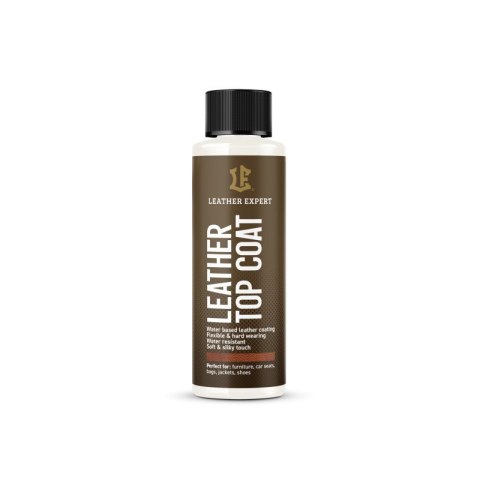 Top Coat Semi Matt lakier bezbarwny do skóry 50ml półmat LE-17-TCSM50 Top Coat Semi Matt lakier bezbarwny do skóry 50ml półmat LE-17-TCSM50