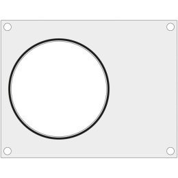 Matryca forma do zgrzewarek MCS na pojemnik na zupę śr. 165 mm - Hendi 805473