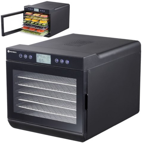 Suszarka do żywności warzyw owoców grzybów ziół ryb 7 rusztów 500 W 230 V - Hendi 229064 Suszarka do żywności warzyw owoców grzybów ziół ryb 7 rusztów 500 W 230 V - Hendi 229064