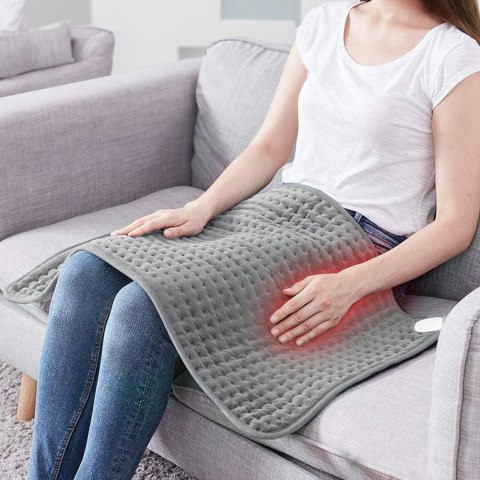 Poduszka mata elektryczna GRETA szara 60x30 cm Poduszka mata elektryczna GRETA szara 60x30 cm