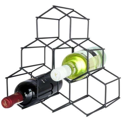 PÓŁKA STOJAK NA WINO 6 BUTELEK 229059 PÓŁKA STOJAK NA WINO 6 BUTELEK 229059