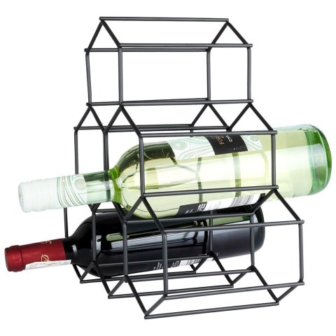 PÓŁKA STOJAK NA WINO 6 BUTELEK 229059 PÓŁKA STOJAK NA WINO 6 BUTELEK 229059