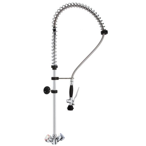 Bateria prysznicowa natryskowa jednootworowa ze spryskiwaczem wys. 103 cm - Hendi 810262 Bateria prysznicowa natryskowa jednootworowa ze spryskiwaczem wys. 103 cm - Hendi 810262