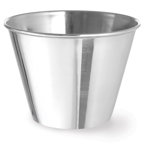 Miseczka ramekin naczynie do sosów dipów ze stali nierdzewnej śr. 100 mm 12 szt. 340 ml - Hendi 400067 Miseczka ramekin naczynie do sosów dipów ze stali nierdzewnej śr. 100 mm 12 szt. 340 ml - Hendi 400067