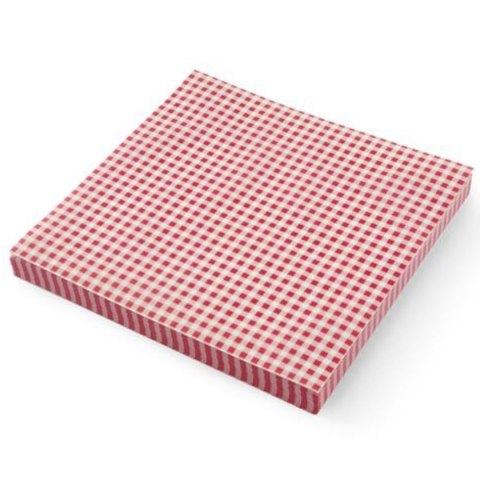 Papier pergaminowy do przekąsek frytek nadruk KRATKA 500 szt. 306x305 mm - Hendi 678176 Papier pergaminowy do przekąsek frytek nadruk KRATKA 500 szt. 306x305 mm - Hendi 678176