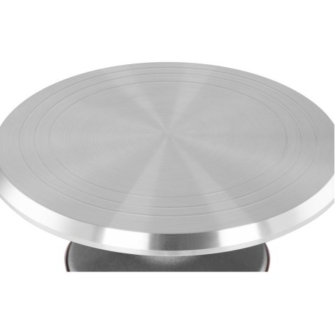 Patera podstawka na ciasto tort ciastka obrotowa aluminiowa śr. 31 cm Patera podstawka na ciasto tort ciastka obrotowa aluminiowa śr. 31 cm