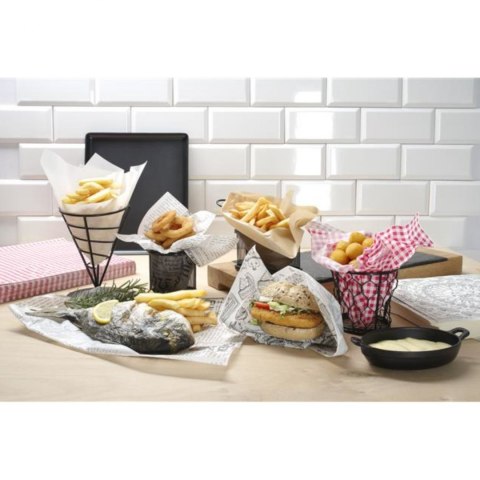 Podkładka z papieru pergaminowego nadruk KUCHNIA 500 szt. 420x275 mm - Hendi 678145 Podkładka z papieru pergaminowego nadruk KUCHNIA 500 szt. 420x275 mm - Hendi 678145