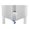 Pojemnik kocioł fermentacyjny fermentator do piwa ze stali nierdzewnej 60 l