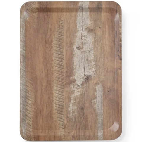 Taca do serwowania laminowana drewno 430 x 330 mm - Hendi 508879 Taca do serwowania laminowana drewno 430 x 330 mm - Hendi 508879