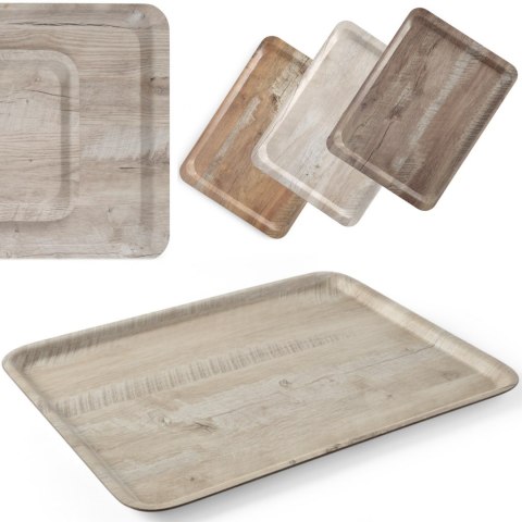 Taca do serwowania laminowana jasne drewno 430 x 330 mm - Hendi 508862 Taca do serwowania laminowana jasne drewno 430 x 330 mm - Hendi 508862