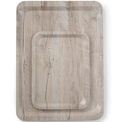 Taca do serwowania laminowana jasne drewno 430 x 330 mm - Hendi 508862 Taca do serwowania laminowana jasne drewno 430 x 330 mm - Hendi 508862