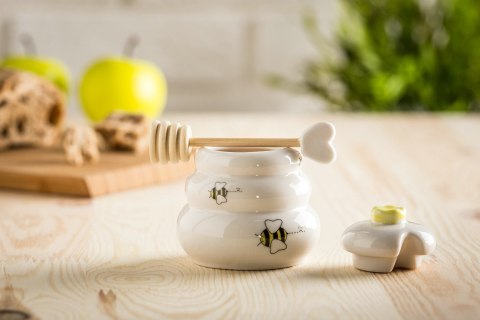 Porcelanowy słoiczek na miód Porcelanowy słoiczek na miód