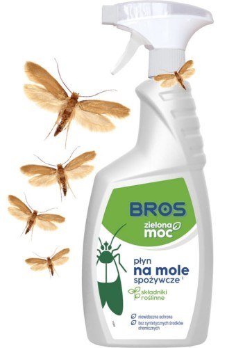 BROS - Zielona Moc płyn na mole spożywcze 500ml BROS - Zielona Moc płyn na mole spożywcze 500ml